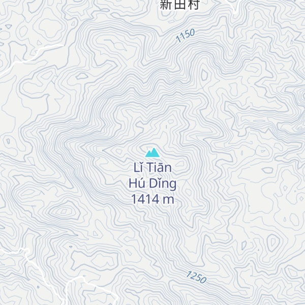 Map of Lǐ Tiān Hú Dǐng