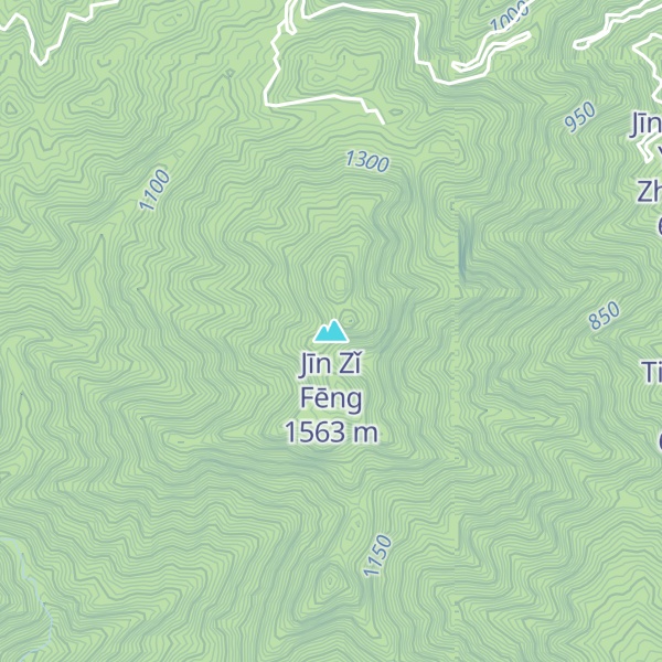 Map of Jīn Zǐ Fēng