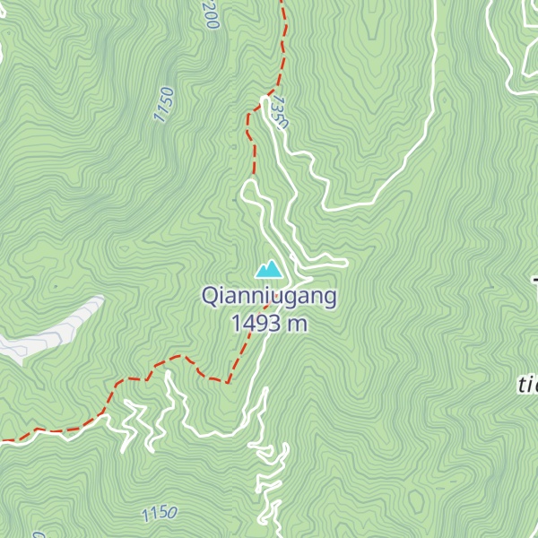 Map of Qianniugang
