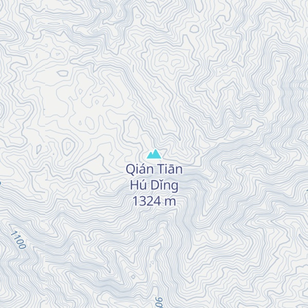 Map of Qián Tiān Hú Dǐng