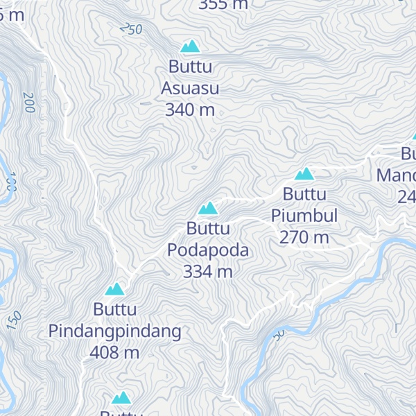 Map of Buttu Podapoda