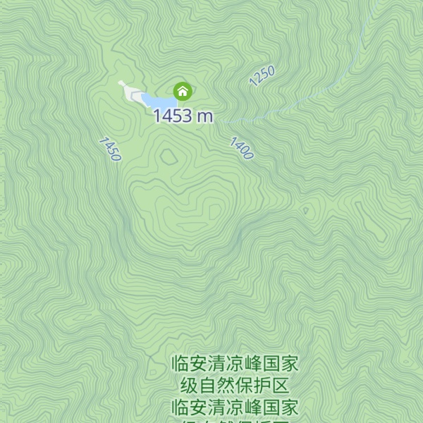 Map of Dà Hú Shān
