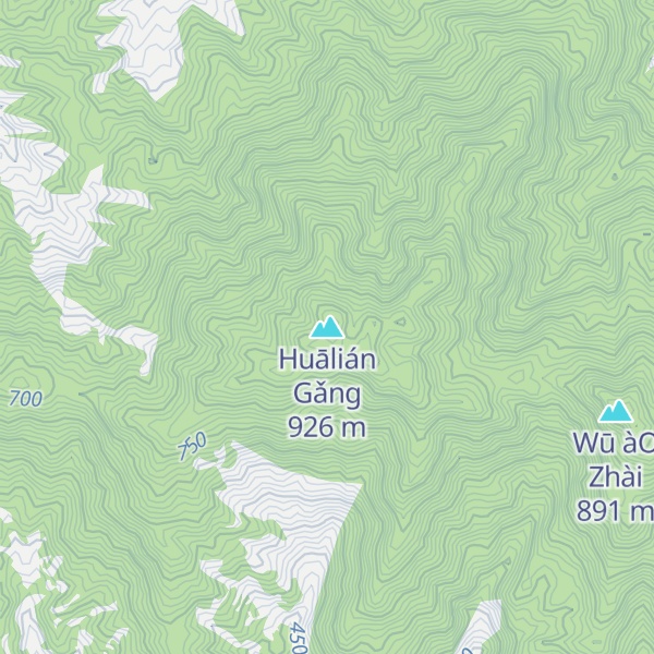 Map of Huālián Gǎng
