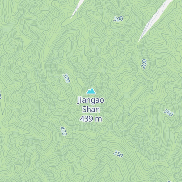 Map of Jiangao Shan