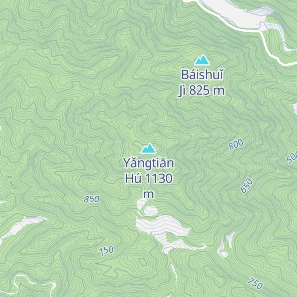 Map of Yǎngtiān Hú