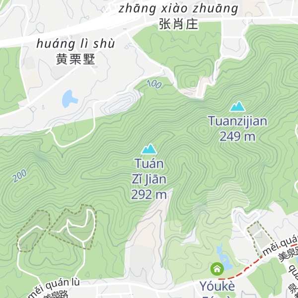 Map of Tuán Zǐ Jiān