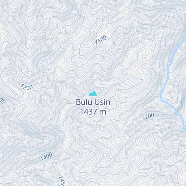 Map of Bulu Usin