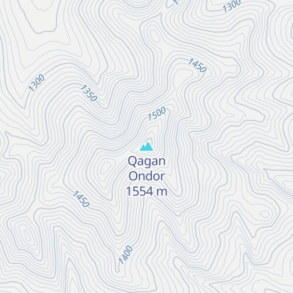 Map of Qagan Ondor