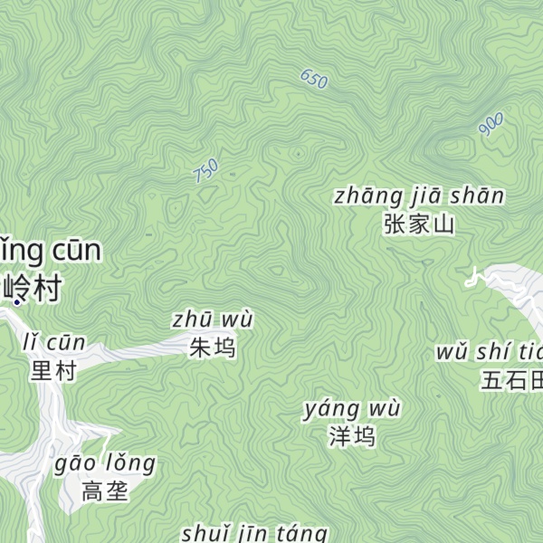 Map of Yǎngtiān Shān