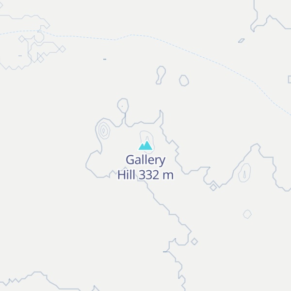 Map of Gallery Hill