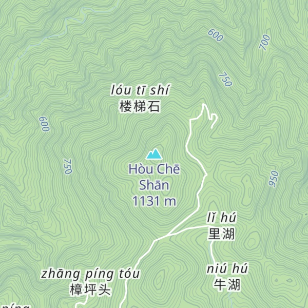 Map of Hòu Chē Shān