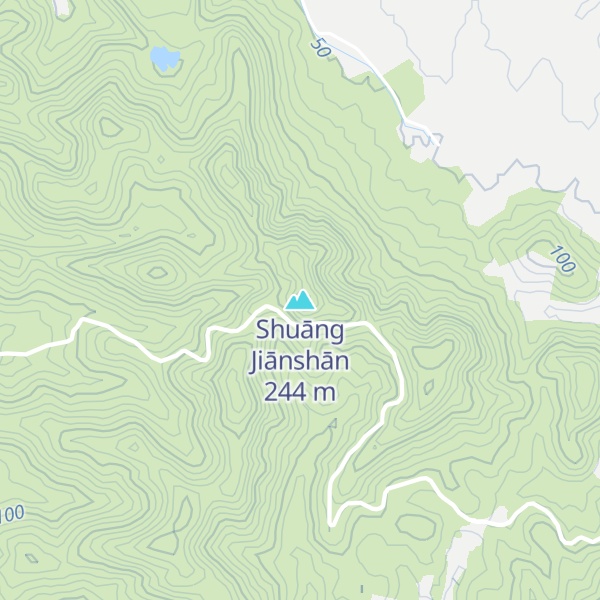 Map of Shuāng Jiānshān