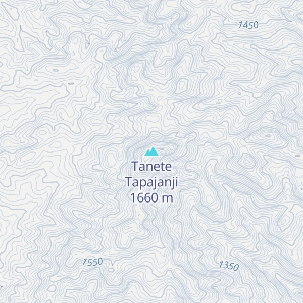 Map of Tanete Tapajanji