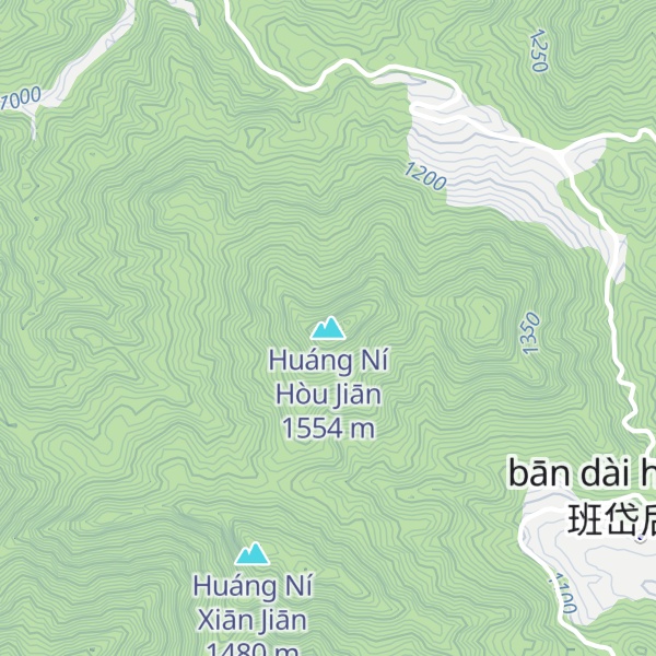 Map of Huáng Ní Hòu Jiān