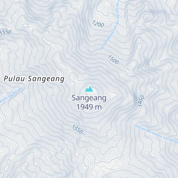 Map of Sangeang