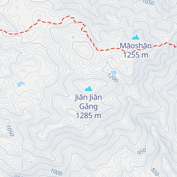 Map of Jiān Jiān Gǎng