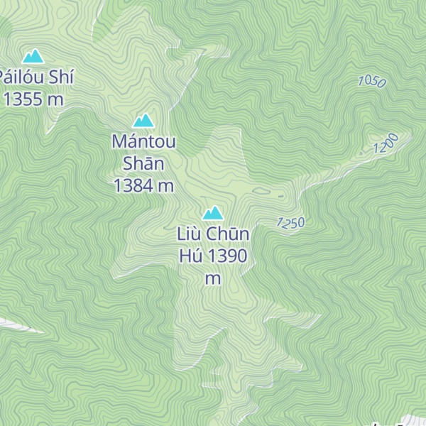 Map of Liù Chūn Hú