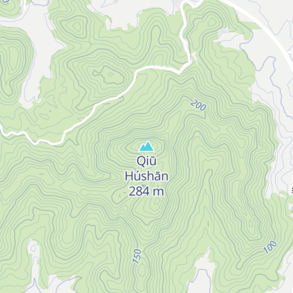 Map of Qiū Húshān