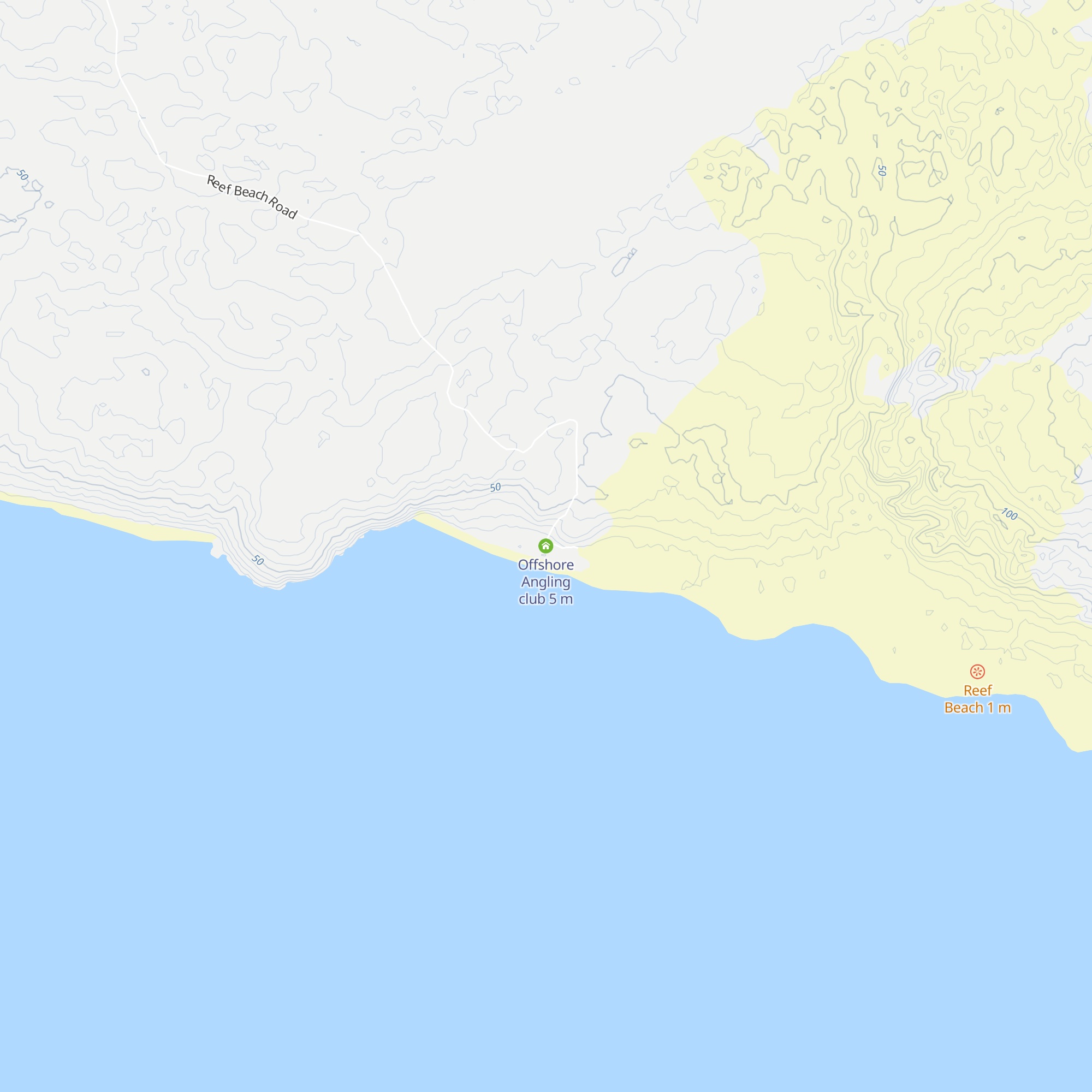 Offshore Angling club map