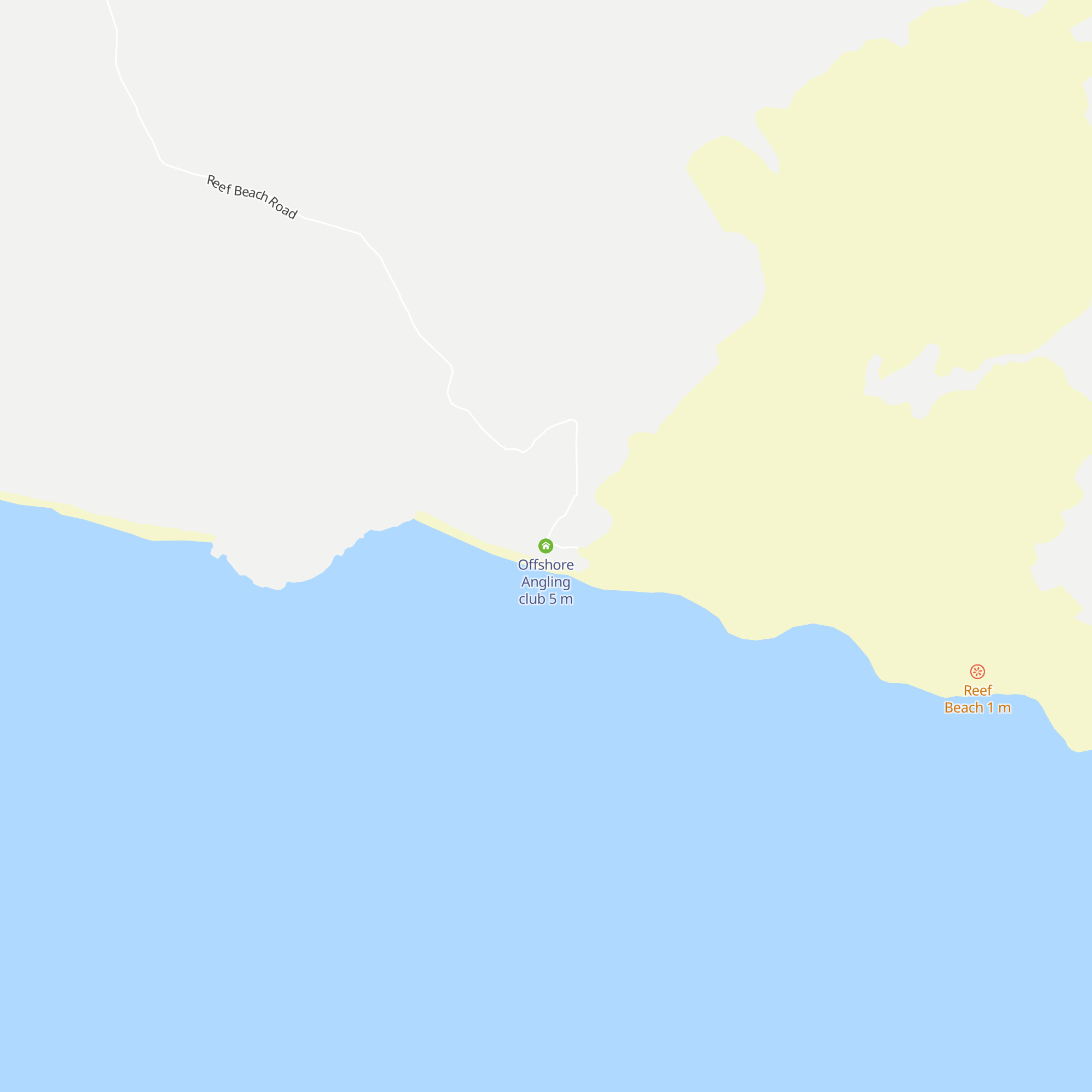 Offshore Angling club map