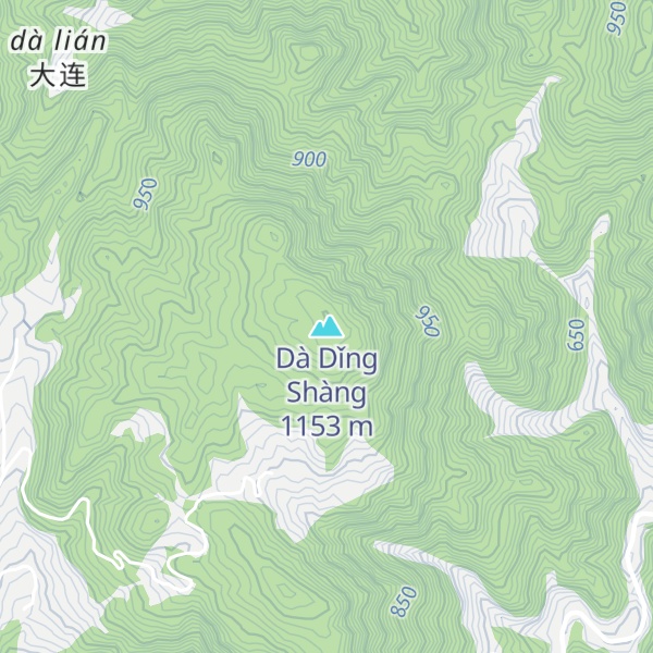 Map of Dà Dǐng Shàng