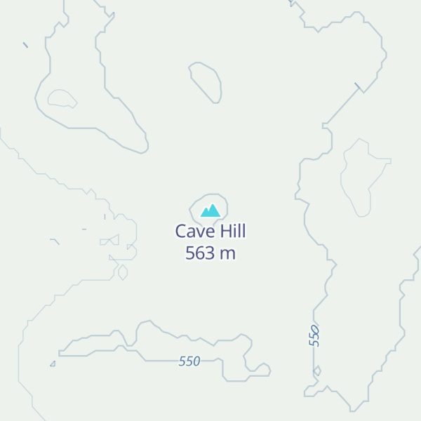 Map of Cave Hill