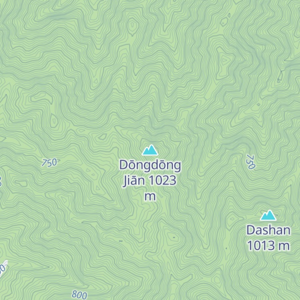 Map of Dōngdōng Jiān