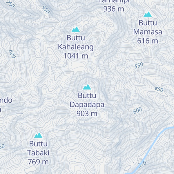 Map of Buttu Dapadapa