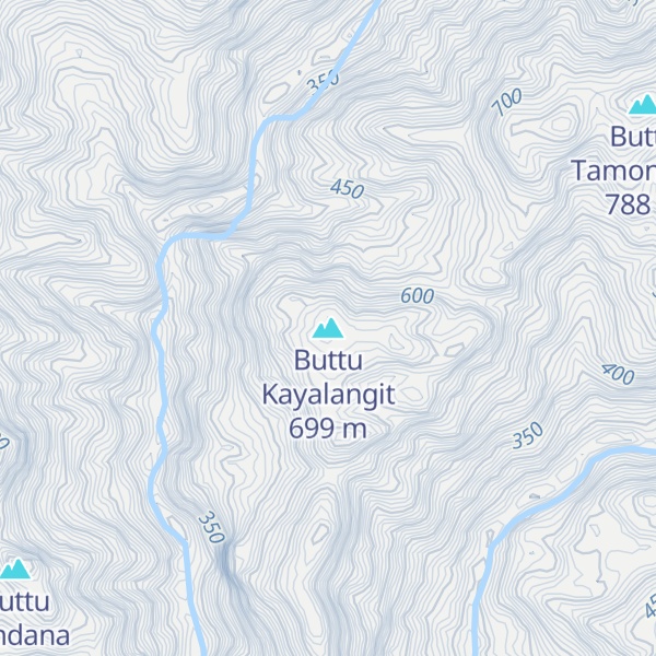 Map of Buttu Kayalangit