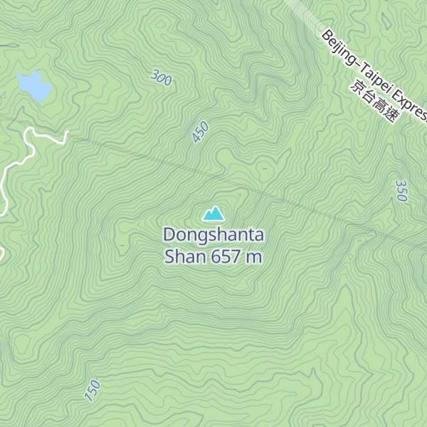 Map of Dongshanta Shan