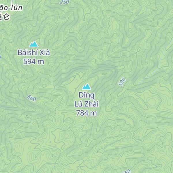 Map of Dǐng Lú Zhài