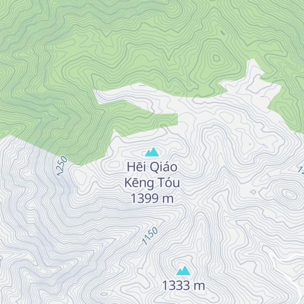 Map of Hēi Qiáo Kēng Tóu