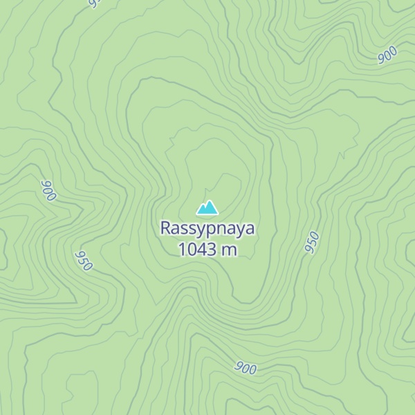 Map of Rassypnaya