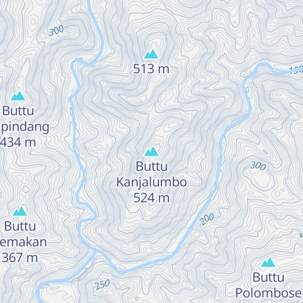 Map of Buttu Kanjalumbo