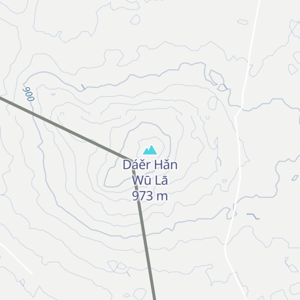 Map of Dáěr Hǎn Wū Lā