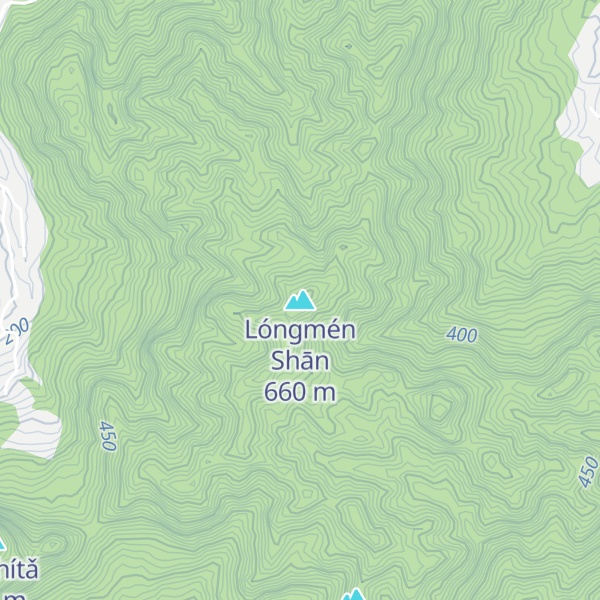 Map of Lóngmén Shān