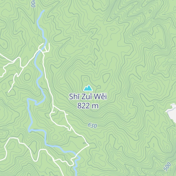 Map of Shī Zuǐ Wěi
