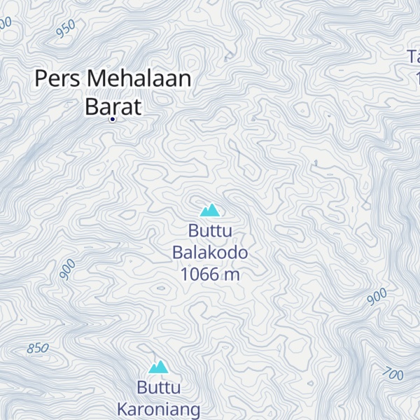 Map of Buttu Balakodo