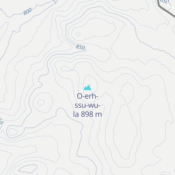 Map of O-erh-ssu-wu-la