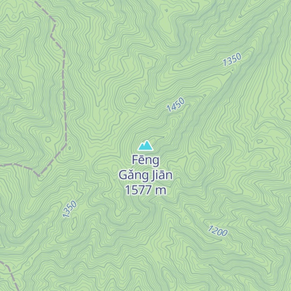 Map of Fēng Gǎng Jiān