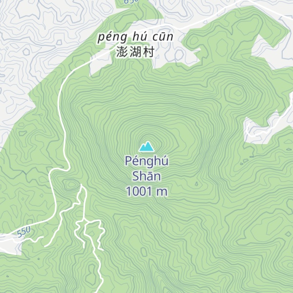 Map of Pénghú Shān