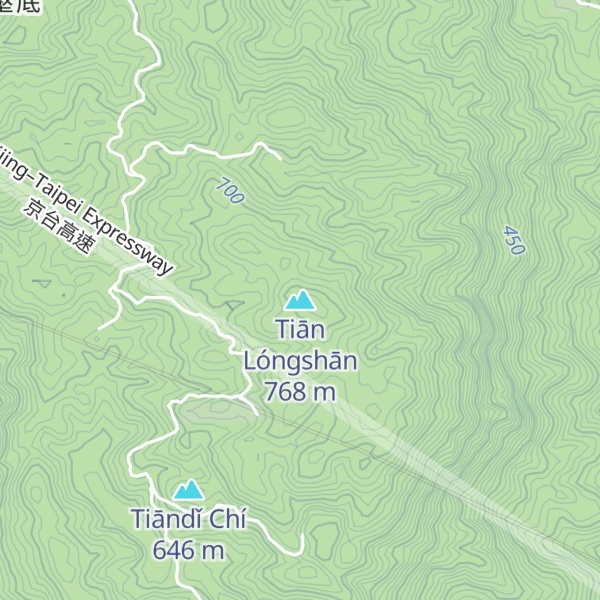 Map of Tiān Lóngshān