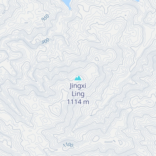 Map of Jingxi Ling