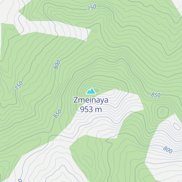 Map of Zmeinaya