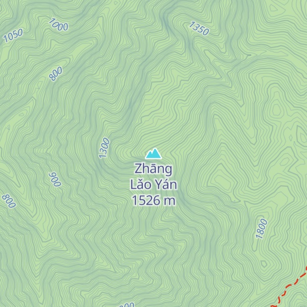 Map of Zhāng Lǎo Yán