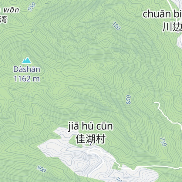 Map of Shí Rén Gāng