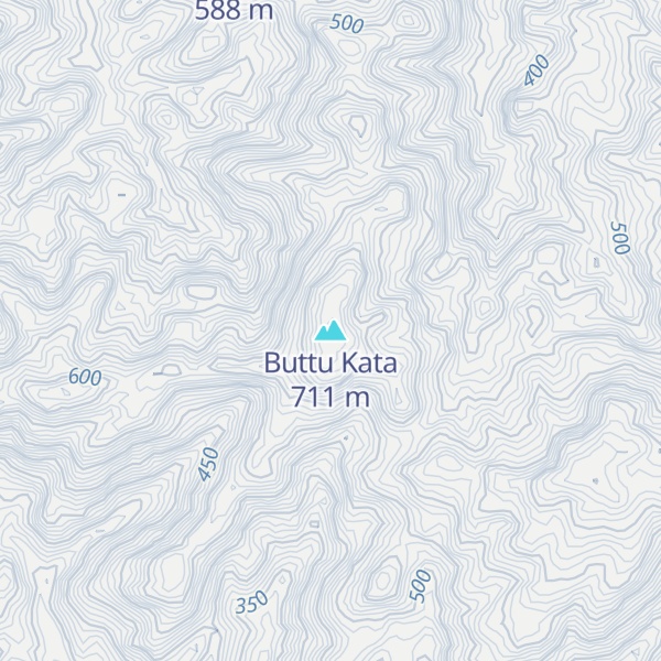 Map of Buttu Kata