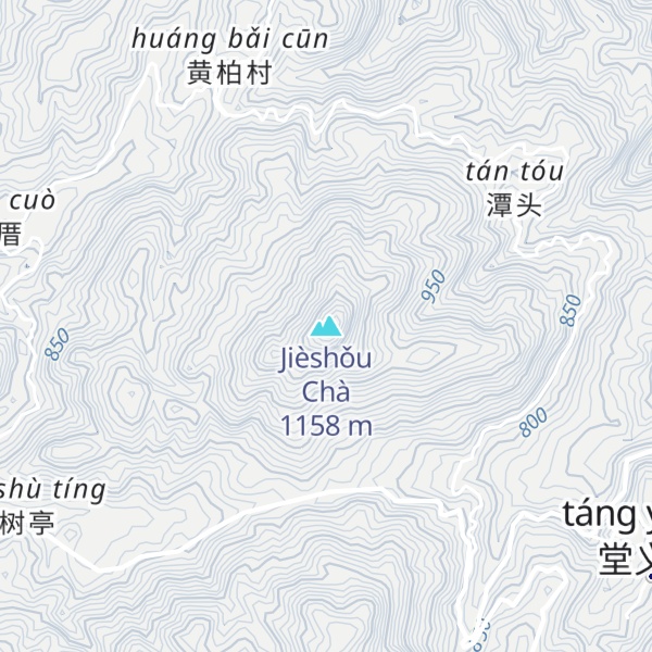 Map of Jièshǒu Chà
