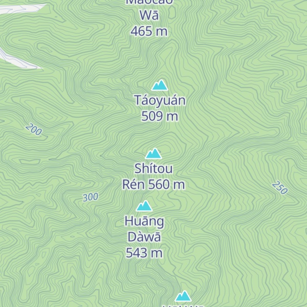 Map of Shítou Rén