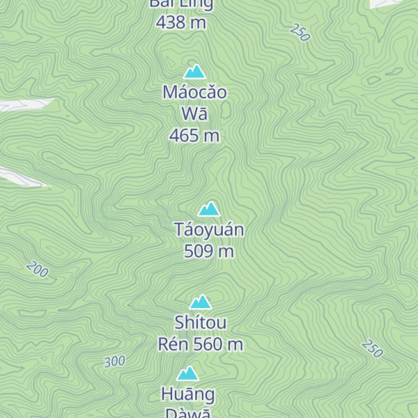 Map of Táoyuán